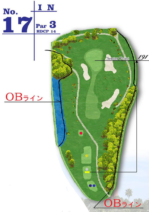 아이와미야자키 골프클럽 IN HOLE : 17 아이와미야자키 골프클럽 IN HOLE : 17