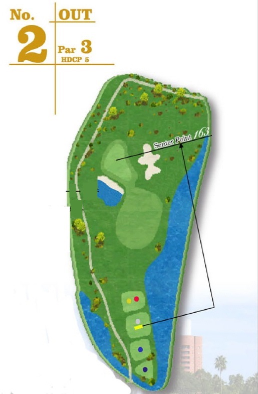 아이와미야자키 골프클럽 OUT HOLE : 2 아이와미야자키 골프클럽 OUT HOLE : 2