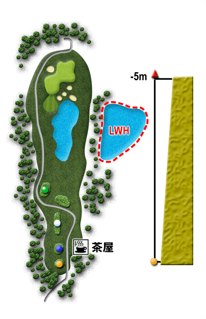 포레스트아사히카와 컨트리클럽 OUT HOLE : 6