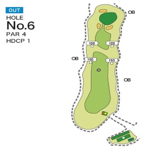 [PGM] 그레이트삿포로 컨트리클럽 OUT HOLE : 6