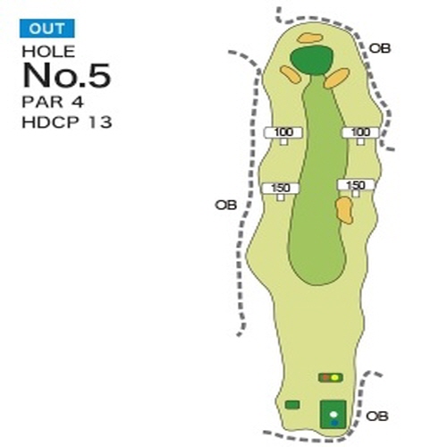 [PGM] 그레이트삿포로 컨트리클럽 OUT HOLE : 5