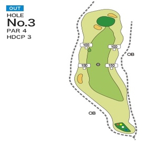 [PGM] 그레이트삿포로 컨트리클럽 OUT HOLE : 3