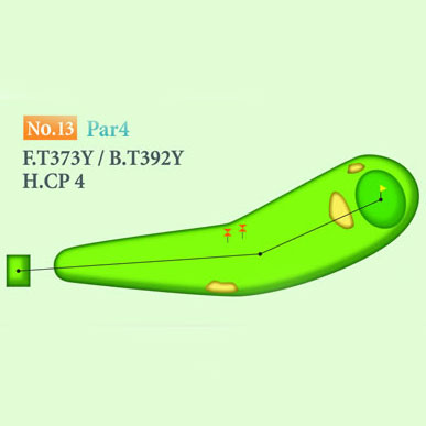 [싸이칸] 타케오우레시노 컨트리클럽 IN HOLE : 13