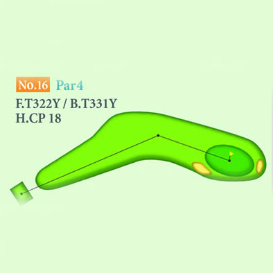 [싸이칸] 타케오우레시노 컨트리클럽 IN HOLE : 16
