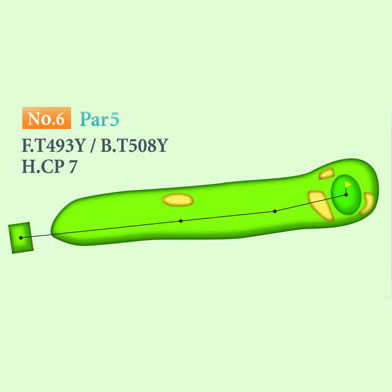 [싸이칸] 타케오우레시노 컨트리클럽 OUT HOLE : 6