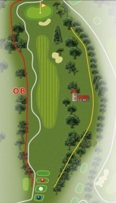 키지마고원 골프클럽 OUT HOLE : 1