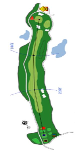 하나야시키 골프클럽 요카와 코스 IN HOLE : 10