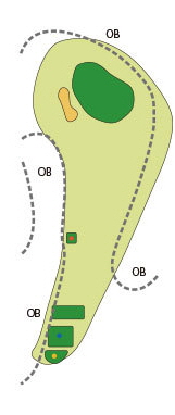 [PGM] 벳부 골프클럽 츠루미 IN HOLE : 11