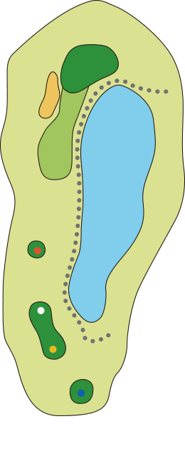 [PGM] 카츠라 골프클럽 OUT HOLE : 8