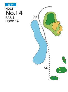 [PGM] 삿포로기타히로시마 골프클럽 니시 IN HOLE : 14