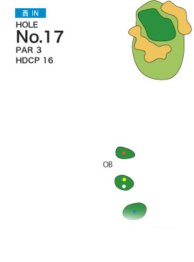 [PGM] 삿포로기타히로시마 골프클럽 니시 IN HOLE : 17