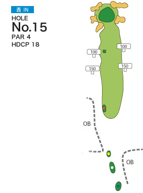 [PGM] 삿포로기타히로시마 골프클럽 니시 IN HOLE : 15