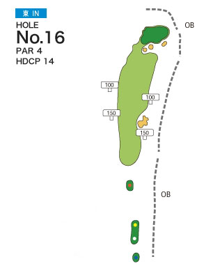 [PGM] 삿포로기타히로시마 골프클럽 히가시 IN HOLE : 16