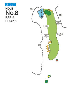 [PGM] 삿포로기타히로시마 골프클럽 히가시 OUT HOLE : 8