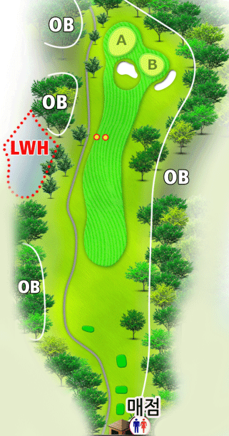 [아코디아] 센트럴 골프 클럽 히가시　IN	 HOLE : 15