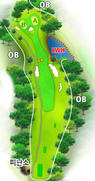[아코디아] 센트럴 골프 클럽 니시　IN	 HOLE : 17