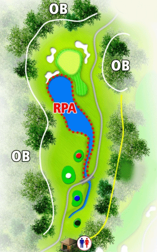 [아코디아] 센트럴 골프 클럽 뉴 코스 IN HOLE : 14