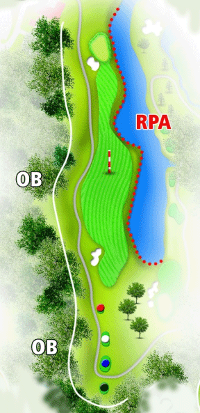 [아코디아] 센트럴 골프 클럽 뉴 코스 IN HOLE : 18