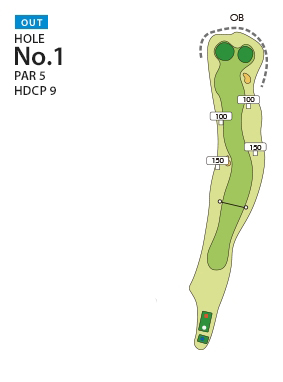 [PGM] 후쿠오카국제컨트리클럽 나카야마 OUT HOLE : 1