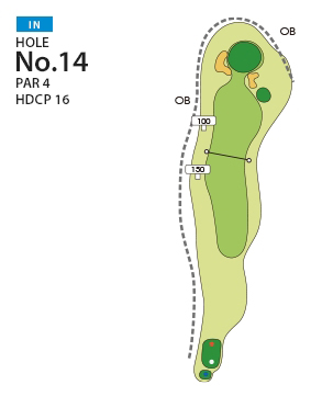 [PGM] 후쿠오카국제컨트리클럽 나카야마 IN HOLE : 14