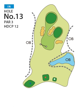 [PGM] 후쿠오카국제컨트리클럽 나카야마 IN HOLE : 13