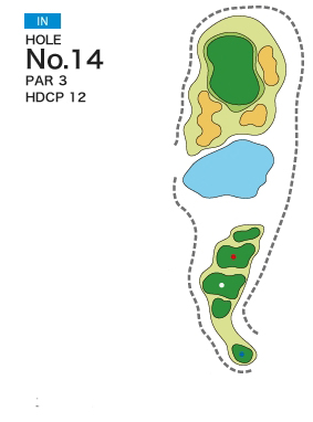 [PGM] 간사이공항골프클럽 IN HOLE : 14