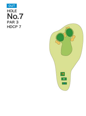 [PGM] 마츠시마치산 컨트리클럽 오오사토코스  OUT HOLE : 7