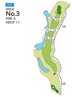 [PGM] 나카미네 골프클럽 OUT HOLE : 3