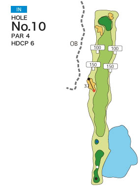 [PGM] 나카미네 골프클럽 IN HOLE : 10