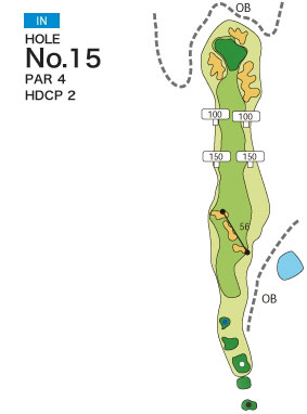 [PGM] 나카미네 골프클럽 IN HOLE : 15