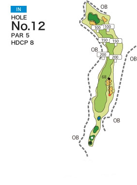 [PGM] 나카미네 골프클럽 IN HOLE : 12