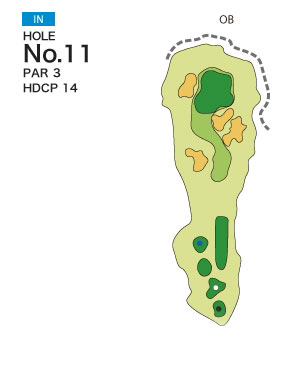 [PGM] 나카미네 골프클럽 IN HOLE : 11