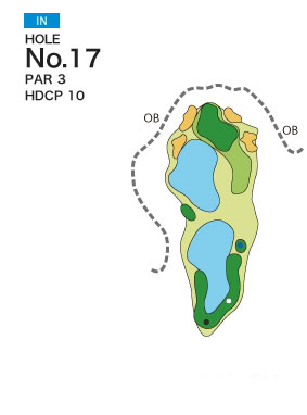 [PGM] 나카미네 골프클럽 IN HOLE : 17