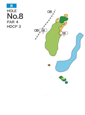 [PGM] 선파크삿포로 골프코스 니시 코스  HOLE : 8