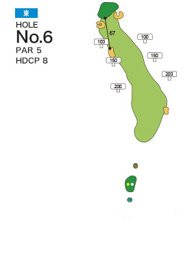 [PGM] 선파크삿포로 골프코스 히가시 코스  HOLE : 6