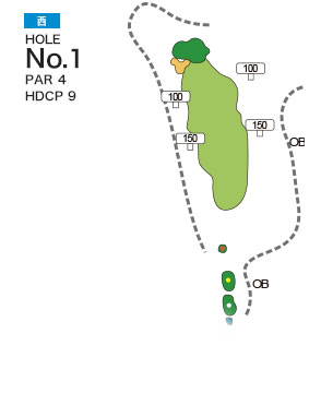 [PGM] 선파크삿포로 골프코스 니시 코스  HOLE : 1