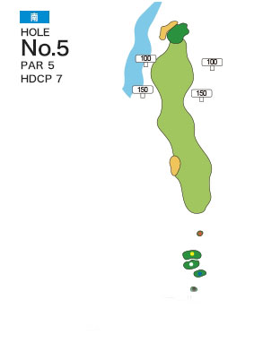 [PGM] 선파크삿포로 골프코스 미나미 코스  HOLE : 5