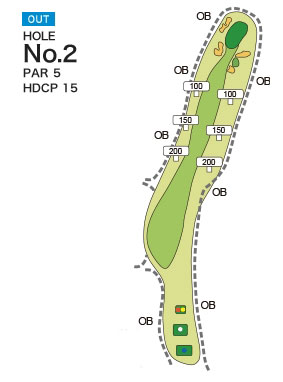 [PGM] 신치토세 컨트리클럽  호로카 OUT HOLE : 2