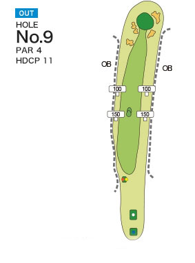 [PGM] 신치토세 컨트리클럽  호로카 OUT HOLE : 9