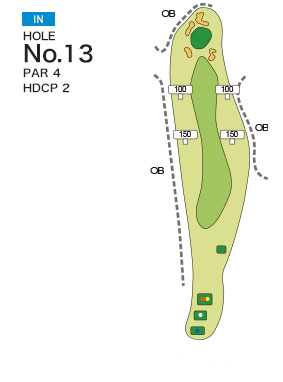 [PGM] 신치토세 컨트리클럽  하마나스 IN HOLE : 13