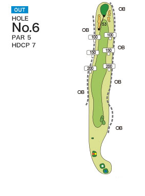 [PGM] 신치토세 컨트리클럽  하마나스 OUT HOLE : 6