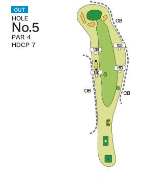 [PGM] 신치토세 컨트리클럽  호로카 OUT HOLE : 5