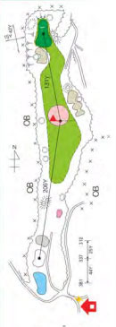 아소 그랑비리오 호텔 골프장 니시 IN HOLE : 14