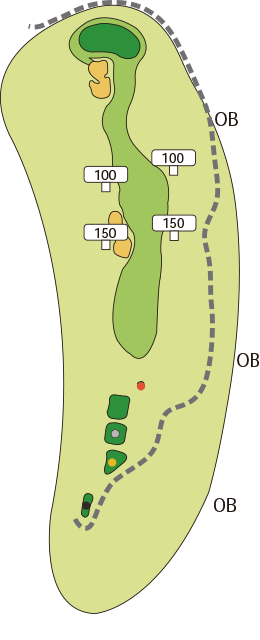 [PGM] 더 골프클럽 류가사키 OUT HOLE : 1