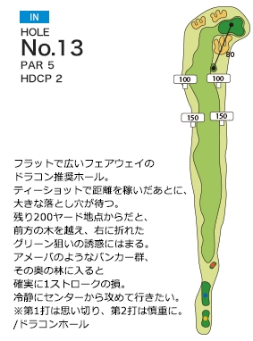 [PGM] 소부 컨트리 클럽 인바 코스  IN HOLE : 13