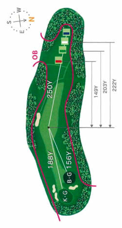 선골프리조트 와카미야코스 (구:와카미야골프클럽) IN HOLE : 12