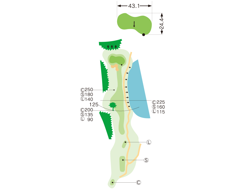 가고시마타카마키 컨트리클럽 IN HOLE : 15