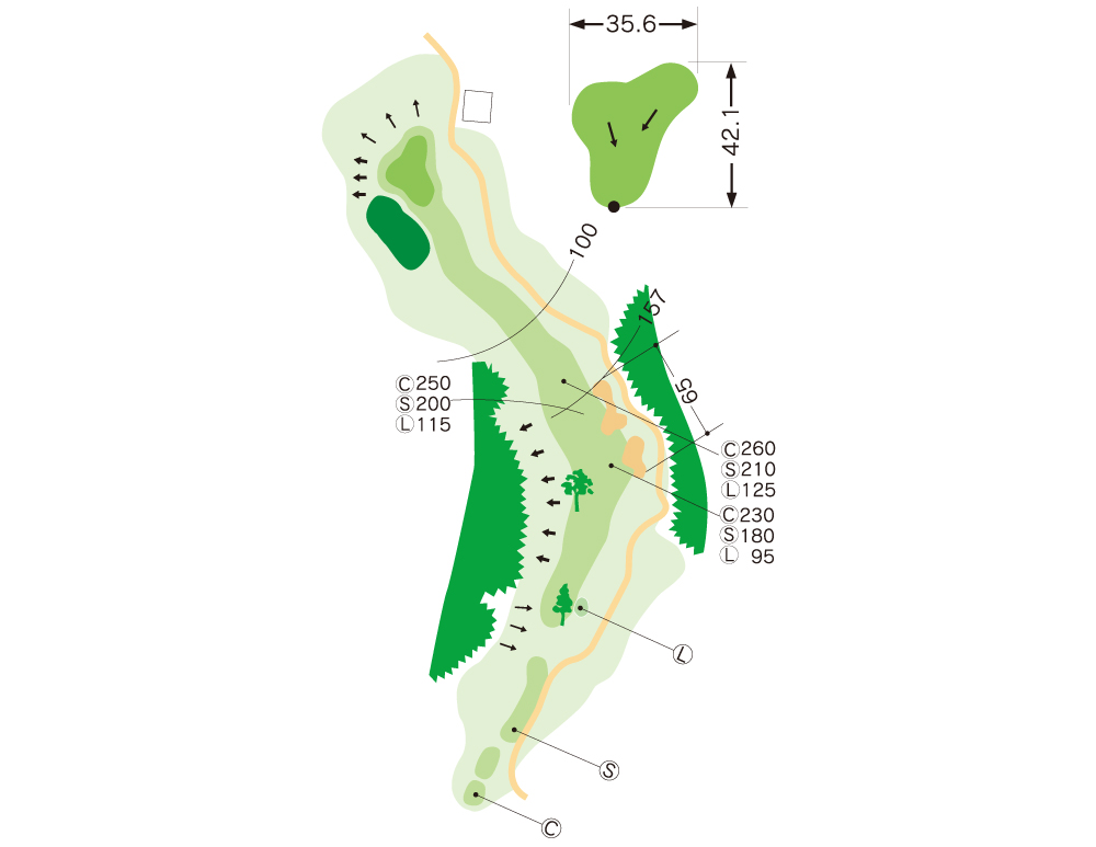 가고시마타카마키 컨트리클럽 IN HOLE : 14