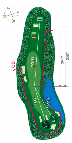 선골프리조트 와카미야코스 (구:와카미야골프클럽) IN HOLE : 13