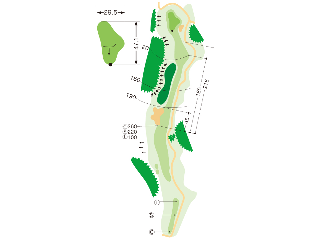 가고시마타카마키 컨트리클럽 IN HOLE : 16